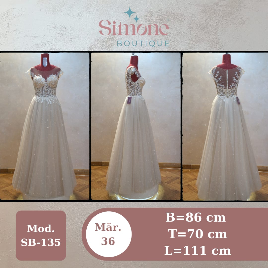 Rochie mireasa S, SB-135