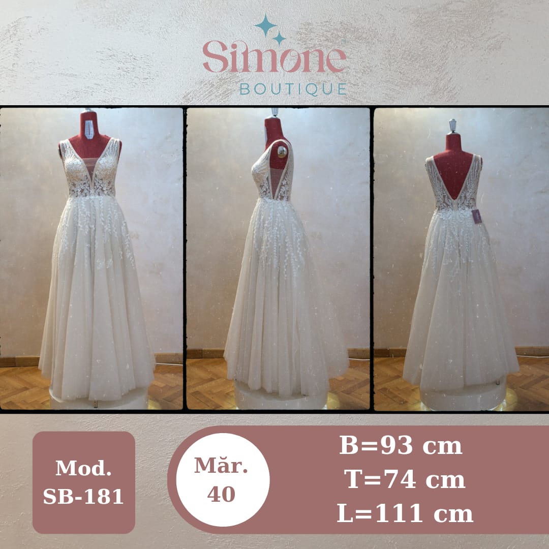 Rochie mireasa M, SB-181
