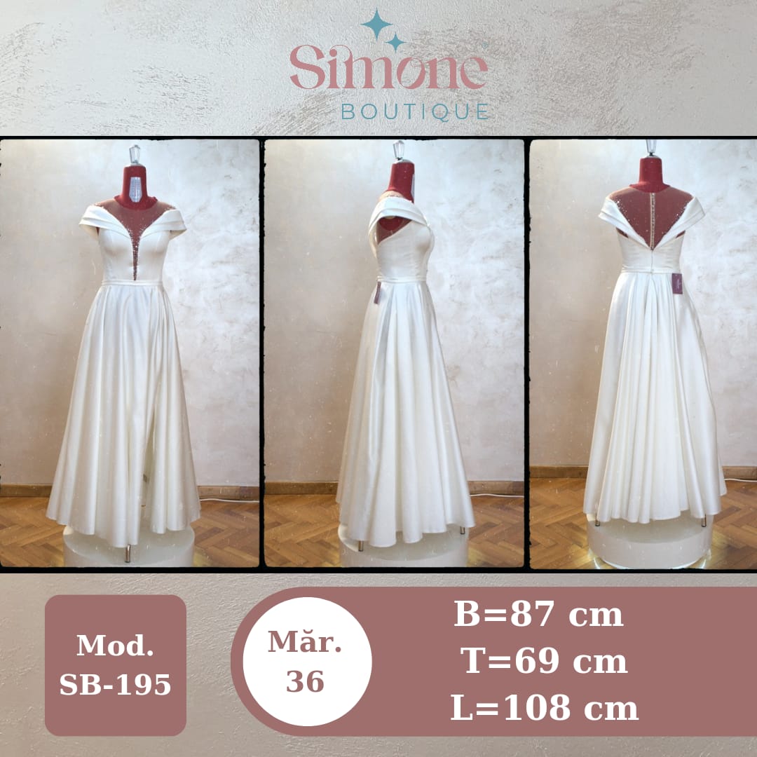 Rochie mireasa S, SB-195