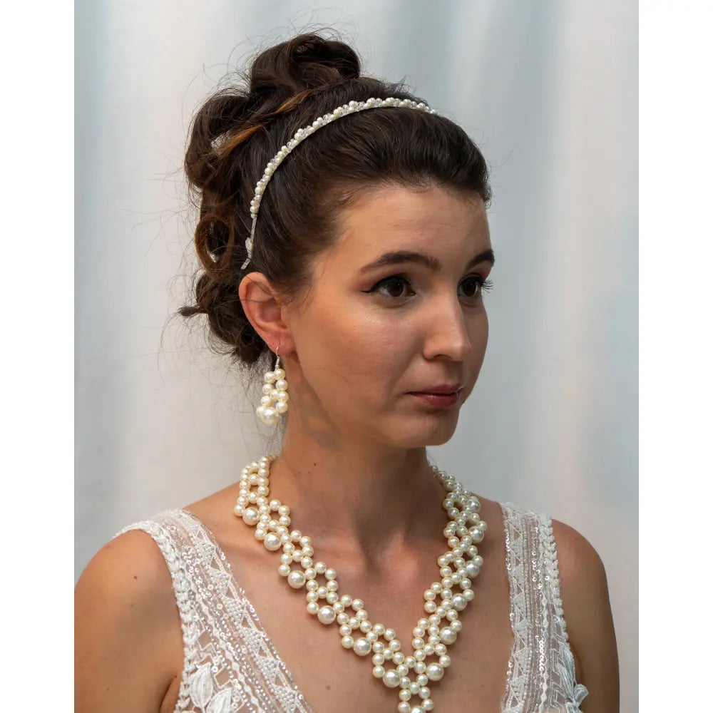 Colier mireasa COL-03 - Simone Boutique rochii de mireasa Sibiu