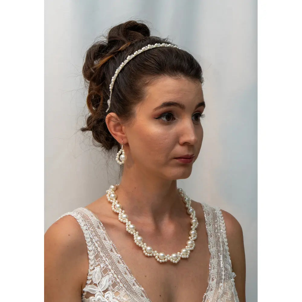 Colier mireasa COL-18 - Simone Boutique rochii de mireasa Sibiu