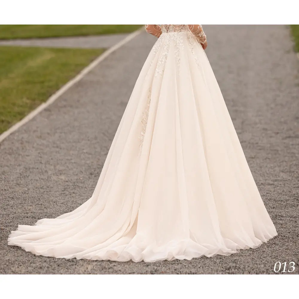 Rochie mireasa A-line cu decolteu inimioara 23-13 - Simone Boutique rochii de mireasa Sibiu