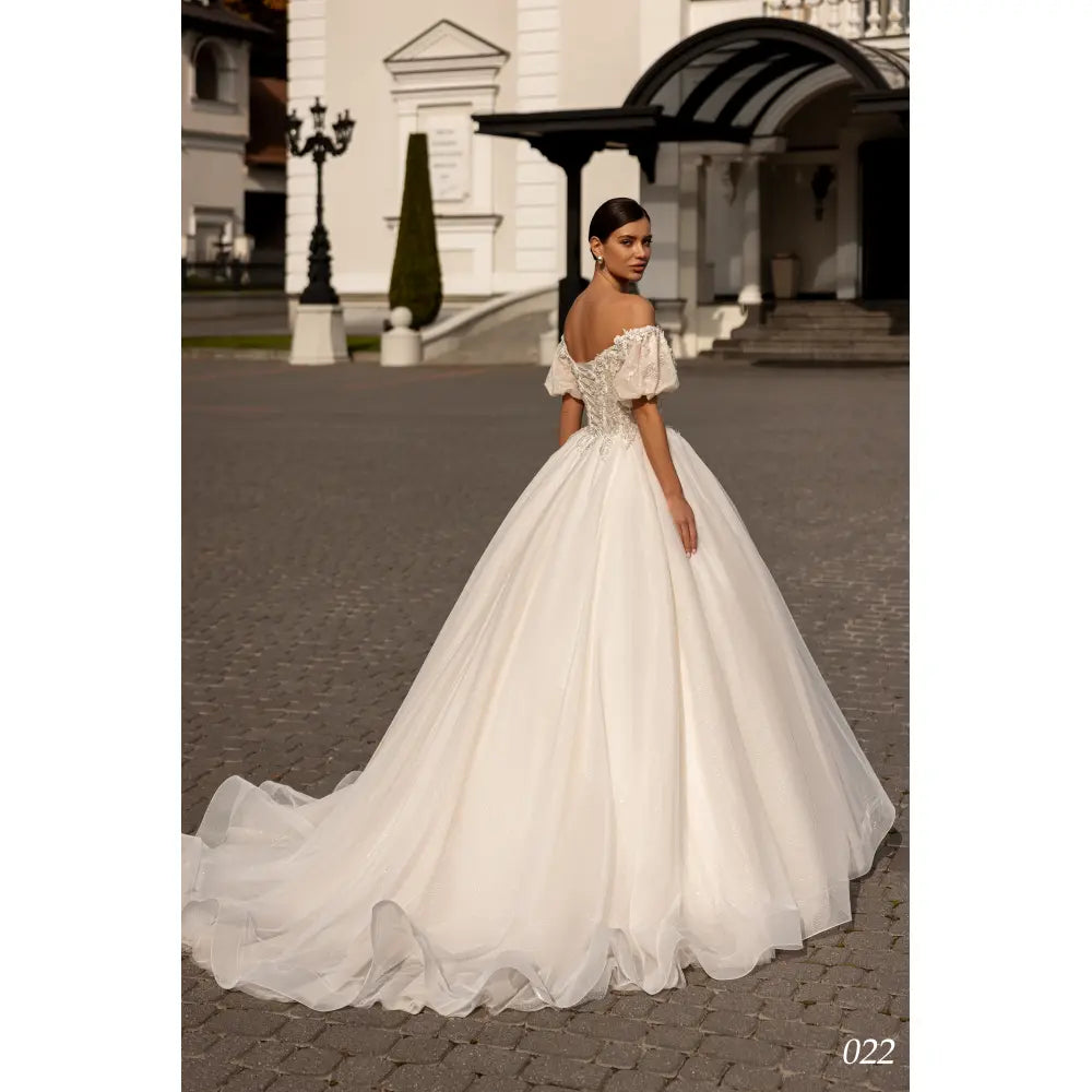 Rochie mireasa printesa 23-22 - Simone Boutique rochii de mireasa Sibiu