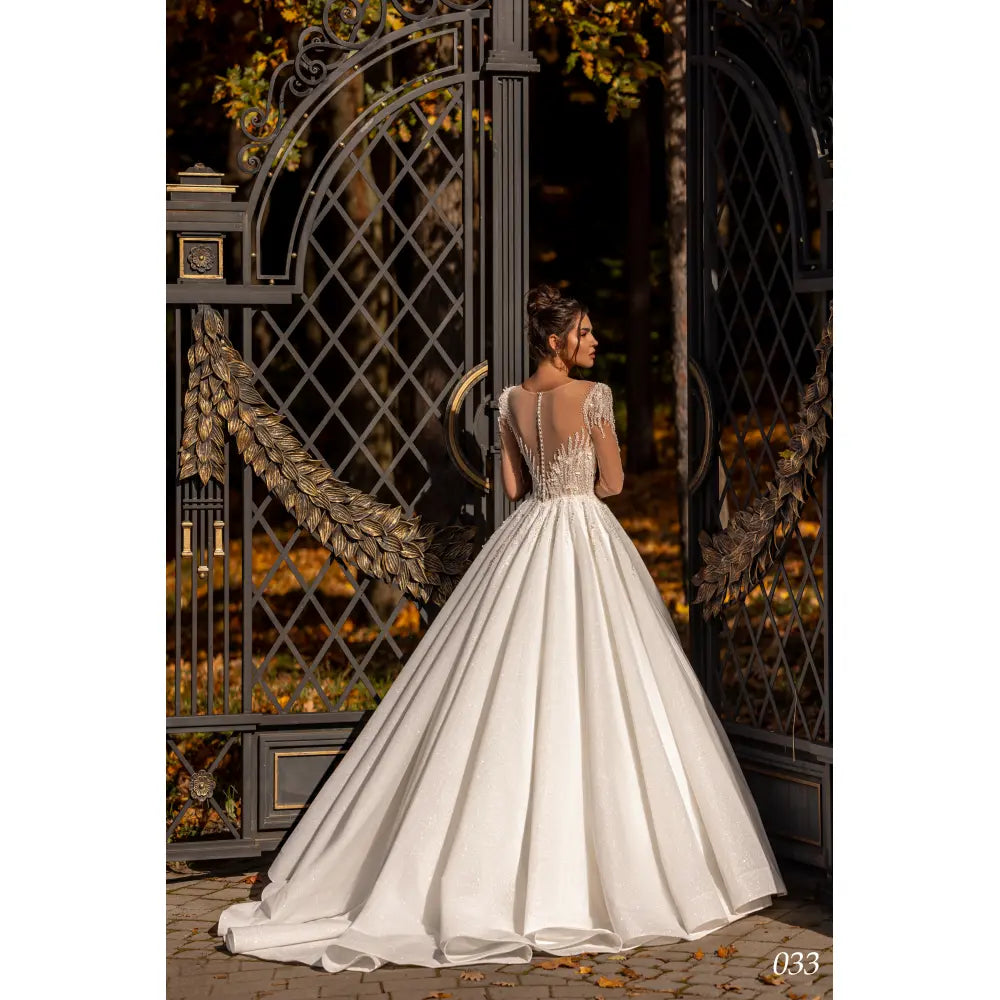 Rochie mireasa printesa cu decolteu inimioara 23-33 - Simone Boutique rochii de mireasa Sibiu