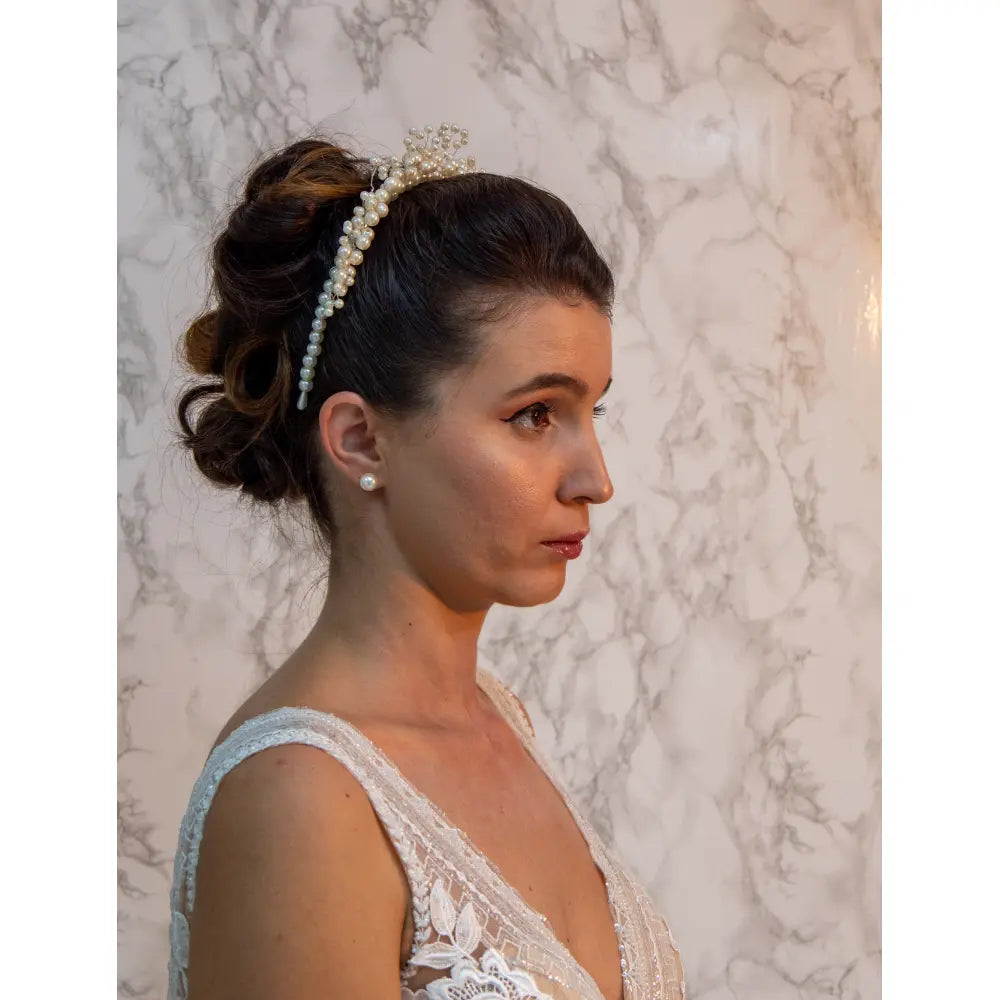 Tiara mireasa M21 - Simone Boutique rochii de mireasa Sibiu