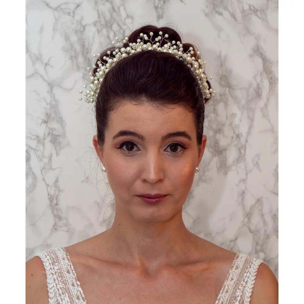 Tiara mireasa M21 - Simone Boutique rochii de mireasa Sibiu