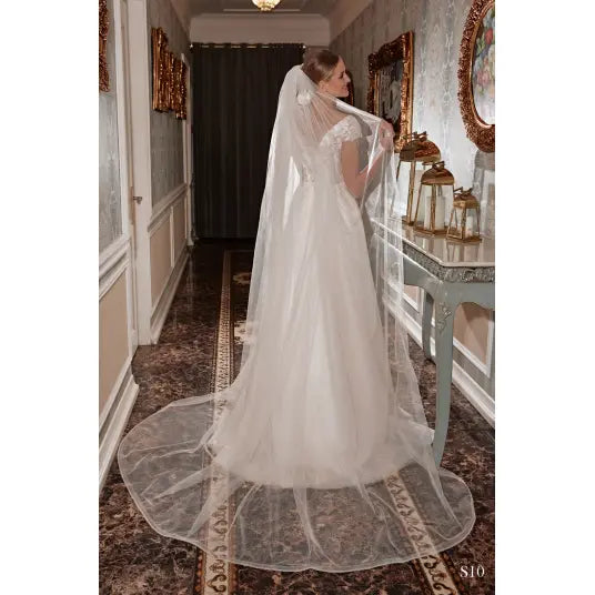 Voal de mireasa S 10 - Simone Boutique rochii de mireasa Sibiu