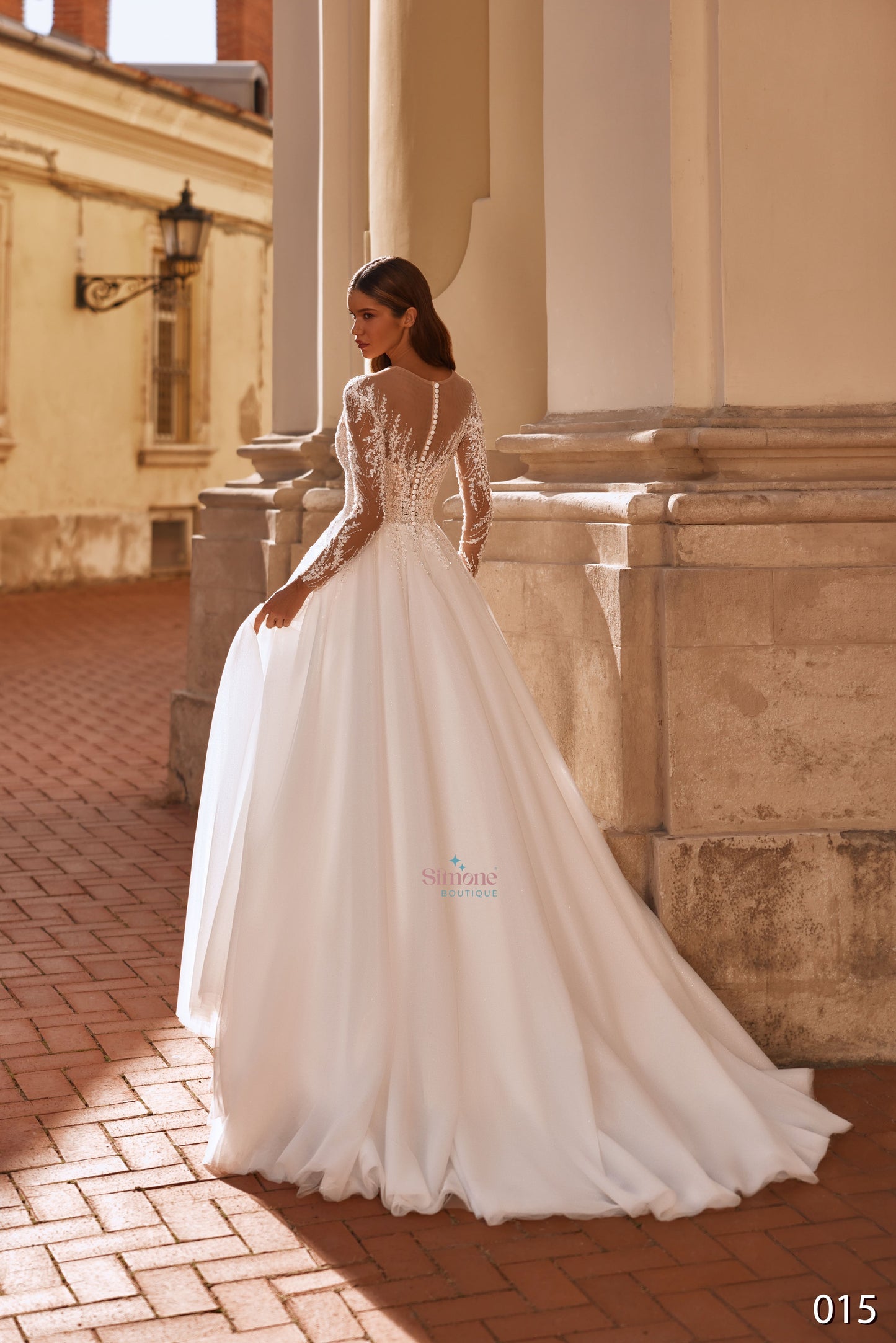 Rochie mireasa A-line cu decolteu inimioara 26-15