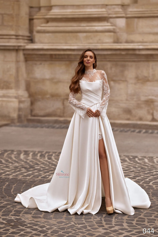 Rochie mireasa 2 in 1, 26-44